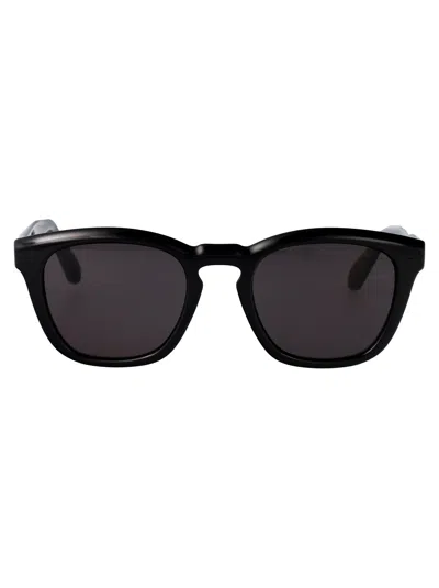 FERRAGAMO FERRAGAMO BLACK ACETATE SUNGLASSES