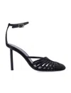 Ferragamo Nappa Leather Ermelia Pumps With Ankle Strap
