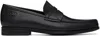 Ferragamo Round Toe Mini Gancini Buckle Loafers