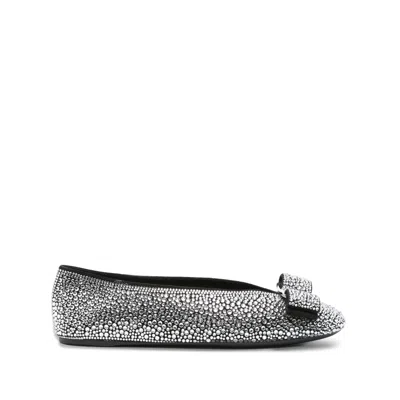 Ferragamo Black Ballet Flats Women