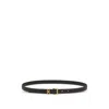 Ferragamo Adjustable Length Belt Gold-tone Buckle