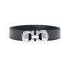 Ferragamo Silk Belts In Black