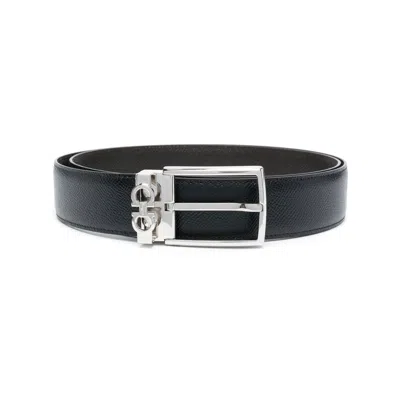 FERRAGAMO FERRAGAMO BLACK BELTS MEN