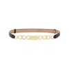 Ferragamo Bijoux Belt In Black Leather In Black