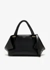 Ferragamo Black Medium Folded Handbag