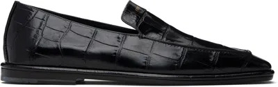 Ferragamo Black Brian Loafers
