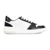 Ferragamo Dennis Low-top Sneakers In White