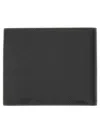 Ferragamo Black Calf Leather Wallets In Black