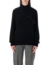 Ferragamo Sweaters Black In Black