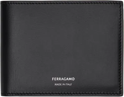 Ferragamo Black Classic Wallet In Nero