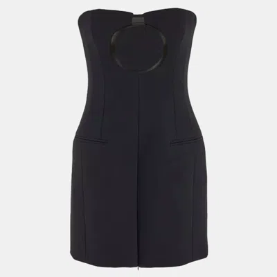 Pre-owned Ferragamo Black Cotton Dress