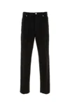 Ferragamo Black Cotton Pant In Brown