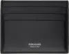 Ferragamo Black Credit Card Holder In Nero