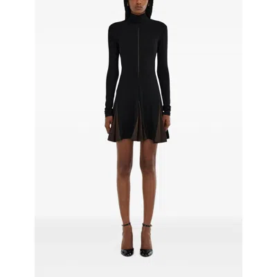 FERRAGAMO FERRAGAMO BLACK DRESSES - DAY DRESSES WOMEN