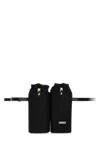 Ferragamo Double-bottle Beltpack In Black