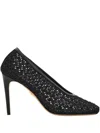 Ferragamo With Heel Blacks And Greys In Black