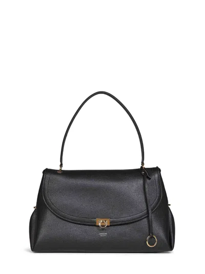 Ferragamo Black  Sofia 2026 (l) Shoulder Bag