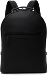 Ferragamo Black Firenze Backpack In Nero