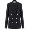 Ferragamo Double Breasted Wool Blazer
