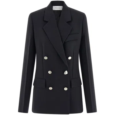 FERRAGAMO BLACK JACKETS