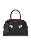 Ferragamo Women Hug Small Leahter Tote Bag