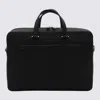Ferragamo Men's Gancini Business Bag In Black