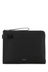 Ferragamo Gancini-buckle Clutch Bag