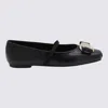 Ferragamo New Vara Bow-embellished Ballet Flats In Black