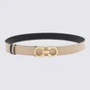 Ferragamo Belts In Neutral