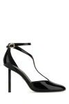 Ferragamo Lysandra 95 Patent Leather Pumps