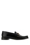 Ferragamo Maryan Patent Leather Loafers In Nero