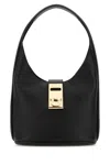 Ferragamo Medium Structured Hobo Handbag With Top Handle In White