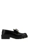 Ferragamo Mirty Loafers With Chunky Sole And Metallic Accent