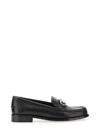 Ferragamo Gancini-ornament Leather Mocassins