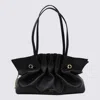 Ferragamo Small Soft Shoulder Bag In Black