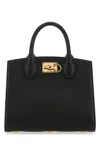 Ferragamo Studio Box Leather Shoulder Bag