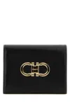 Ferragamo Black Leather Wallet
