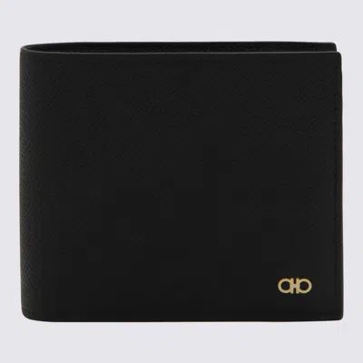 Ferragamo Black Leather Wallet