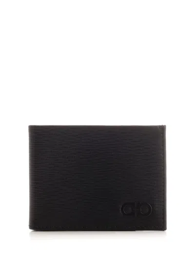 Ferragamo Black Leather Wallet