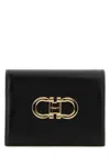 Ferragamo Black Leather Wallet