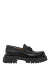 Ferragamo Chunky Sole Loafers With Metal Buckle Detail In Nero || New Biscotto || New Bi
