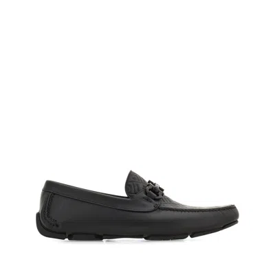 Ferragamo Black Loafers Men
