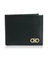 Ferragamo Men Revival Gancini Wallet In Black