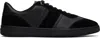 Ferragamo Achille 1 Low-top Sneakers In Leather In Nero