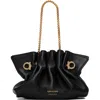 Ferragamo Black Micro Clutch In 002 Nero- || Nero