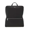Ferragamo Grained Leather Backpack In Black