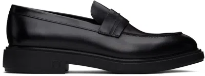 Ferragamo Vara Ornament Leather Loafer In Black