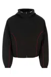 Ferragamo Black Polyester Blend Jacket