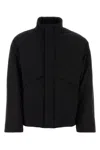 Ferragamo Black High Neck Padded Jacket