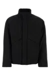 Ferragamo Black Polyester Padded Jacket